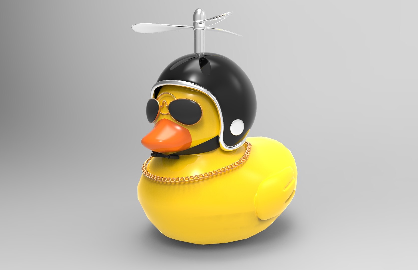 3d duck doll