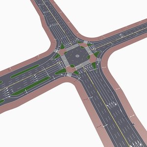 highway intersection model