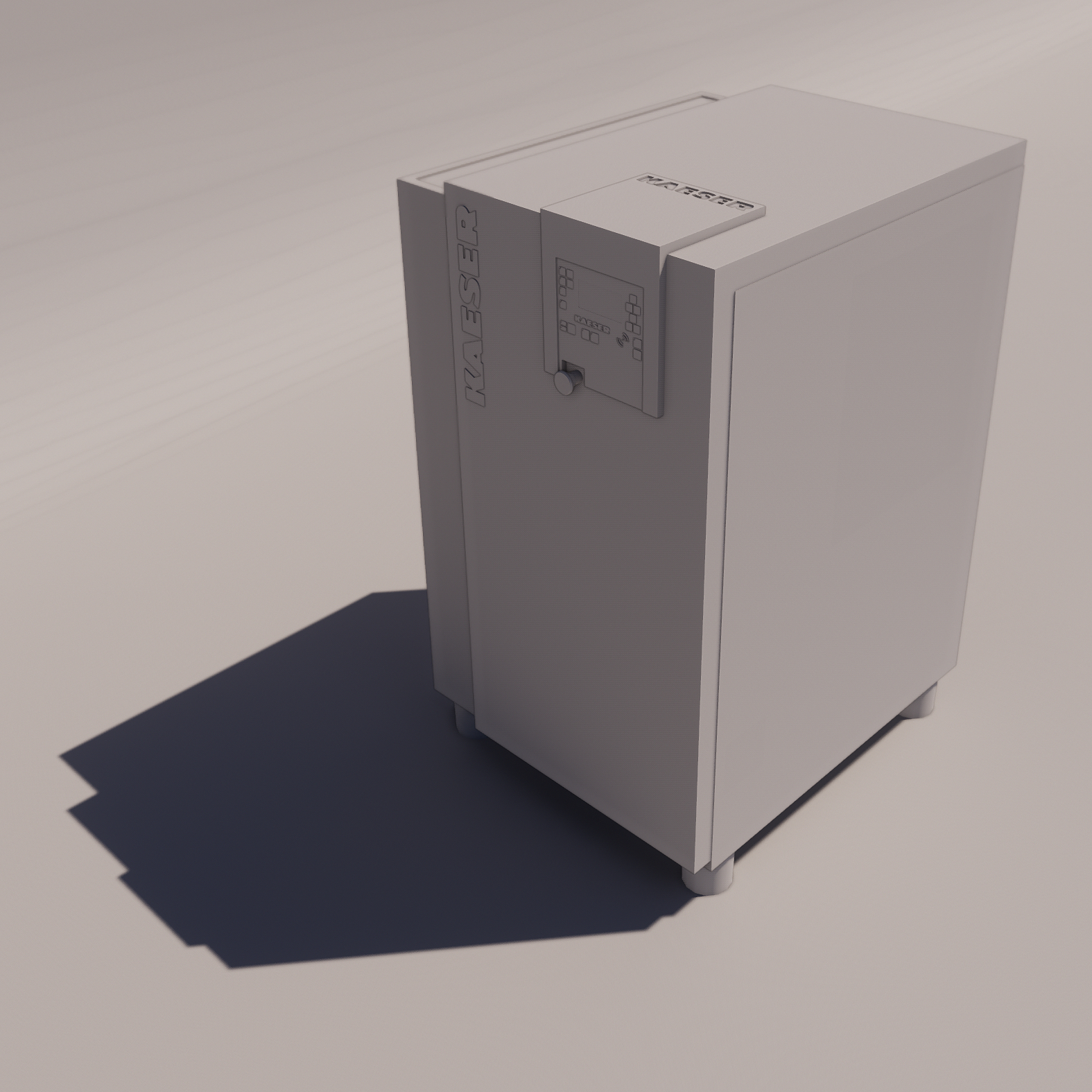 Building Revit Family Air Compressor Kaeser