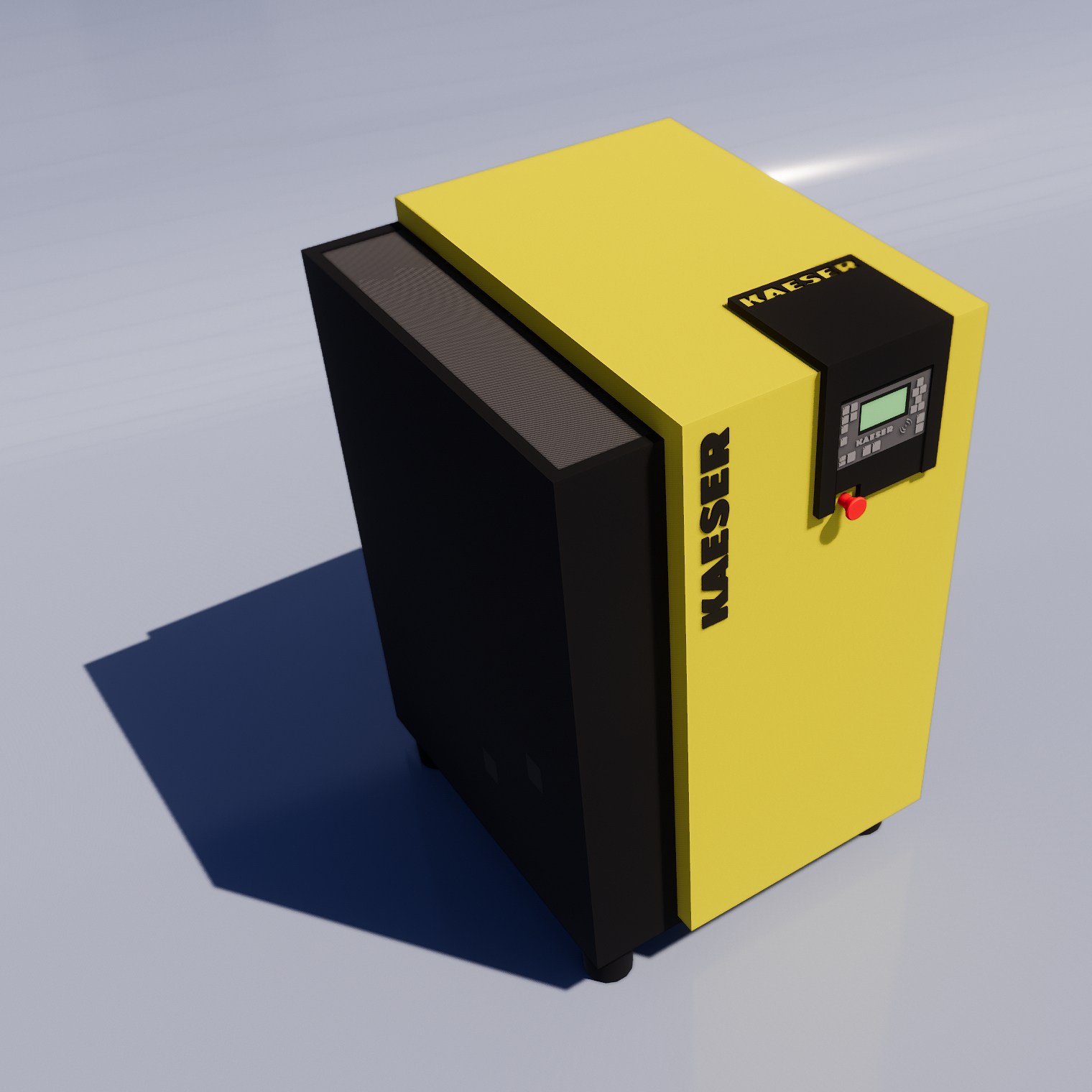 Building Revit Family Air Compressor Kaeser