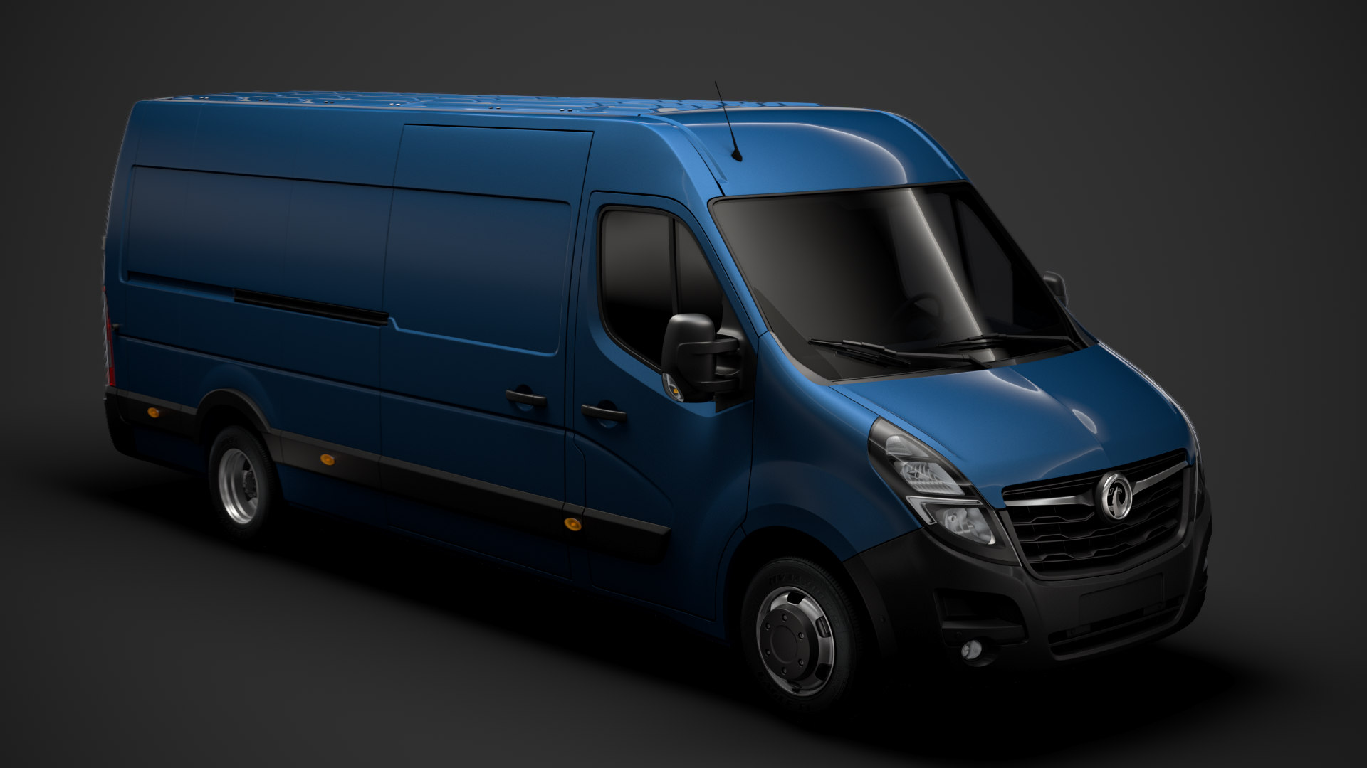 3D vauxhall movano l4h2 van model - TurboSquid 1487856