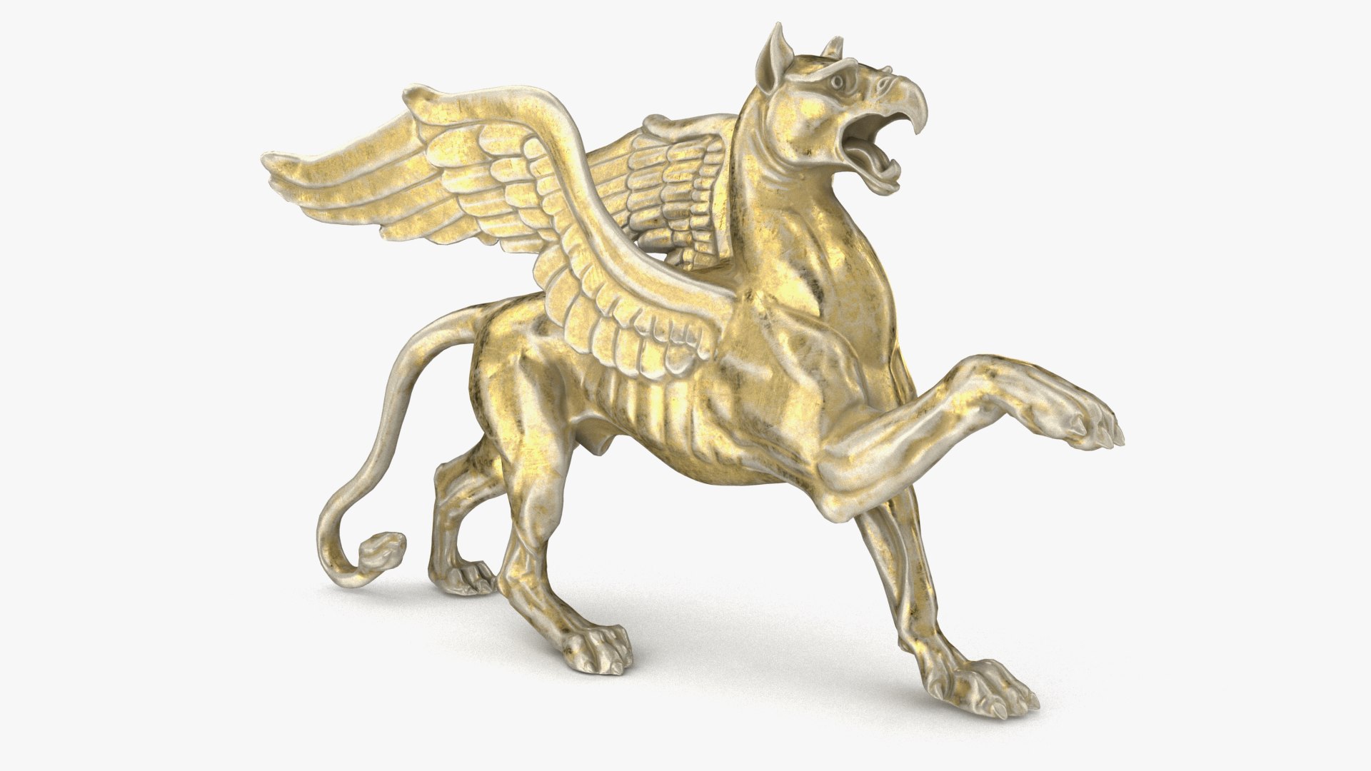 Griffin statue mythological 3D model - TurboSquid 1492234