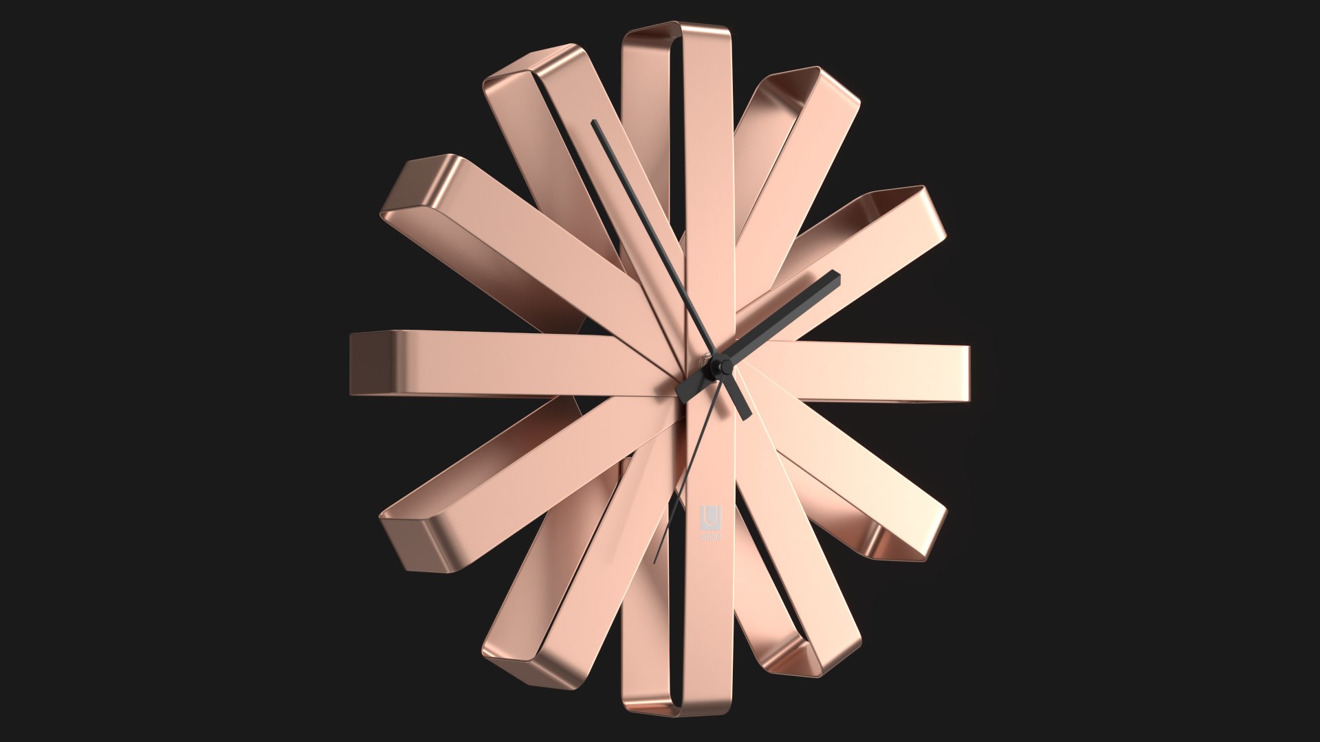 Realistic wall clock umbra 3D model TurboSquid 1488126