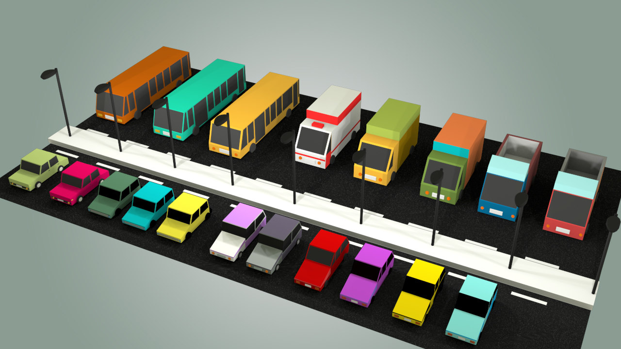 Vehicle asset 3D TurboSquid 1488128