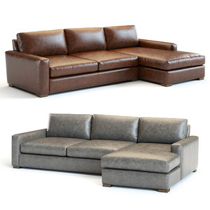maxwell leather sofa sectional model