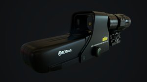 3D eotech magnifier