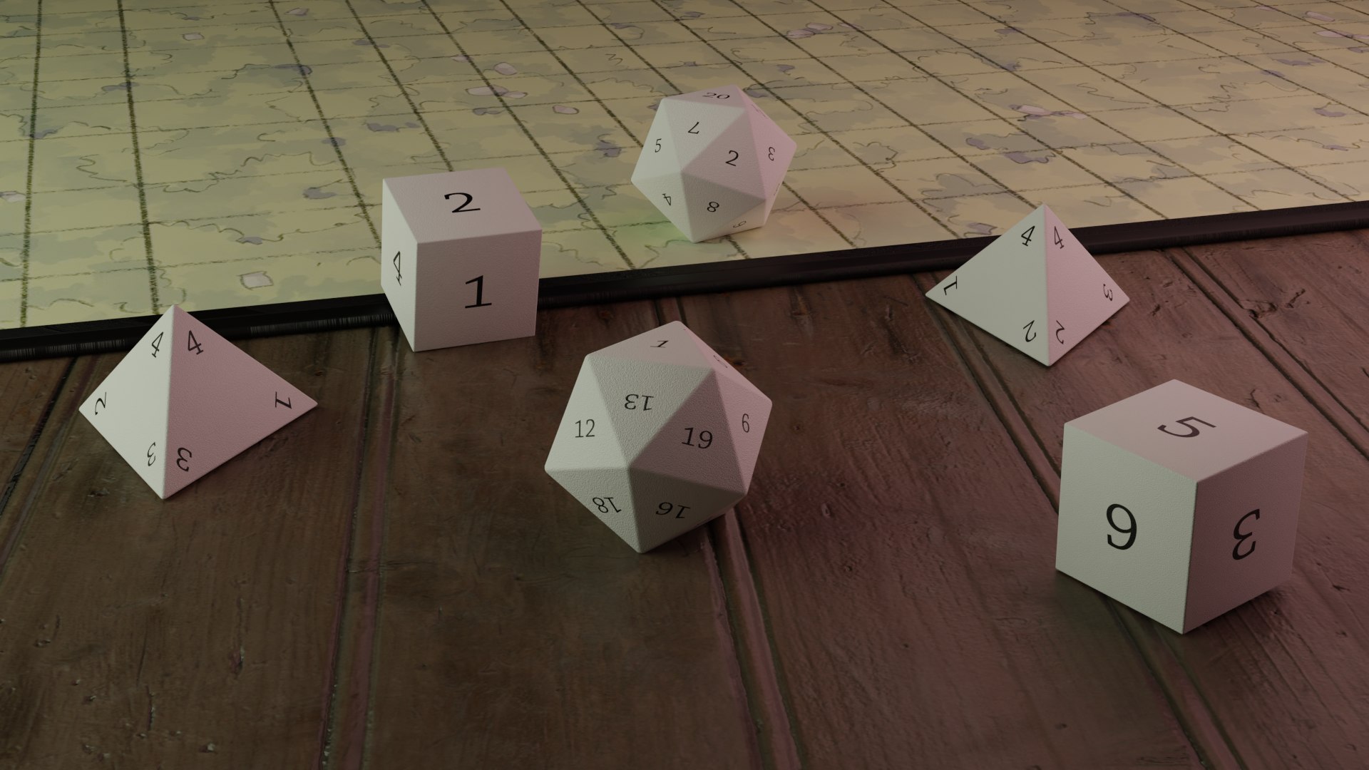 Printable dnd dice 3D model - TurboSquid 1488489