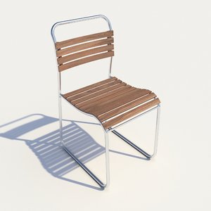 chair danish 3D model