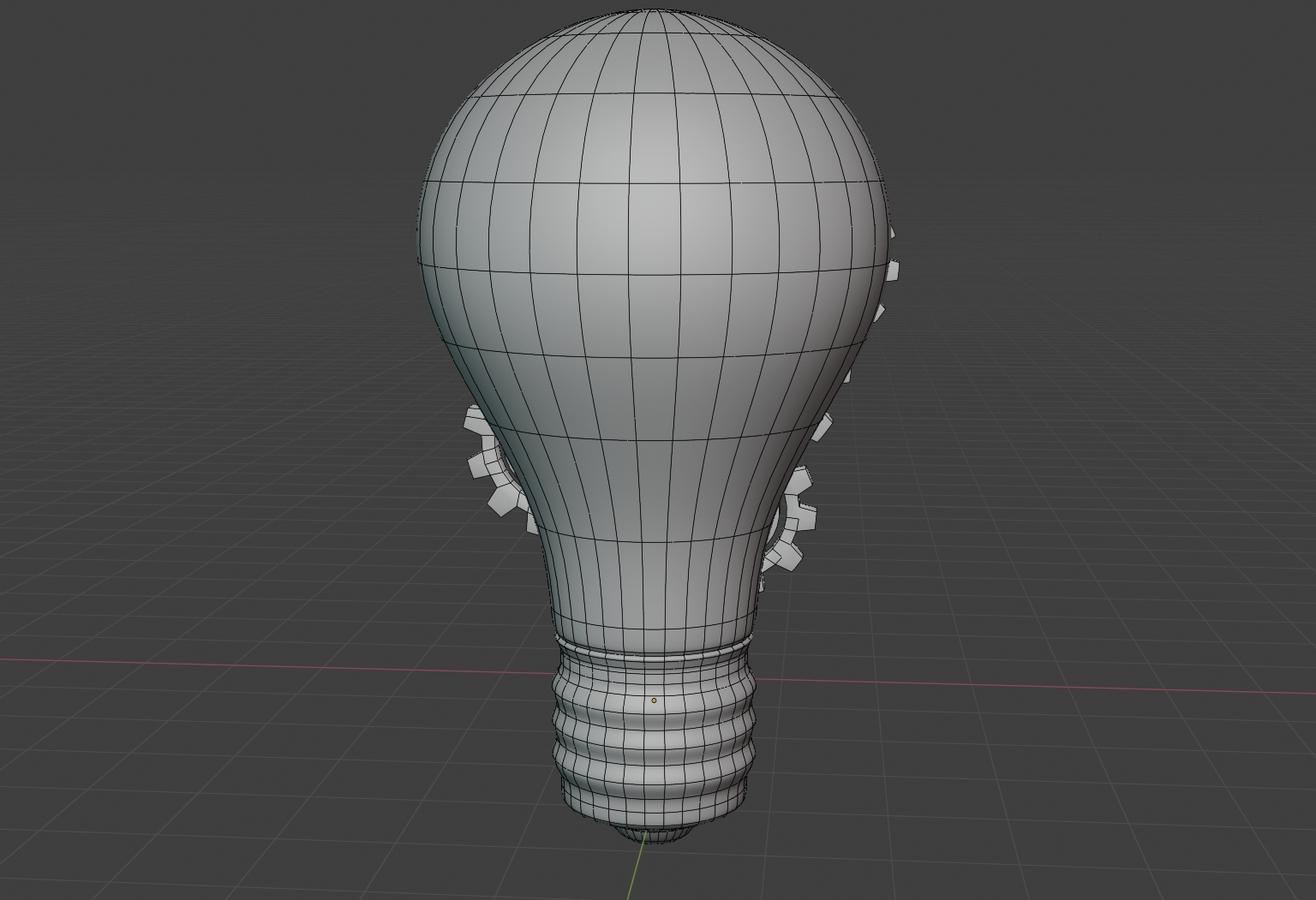 灯泡-想法介绍3d模型