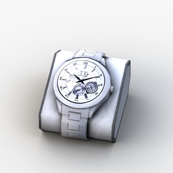 3D model casio watch ad