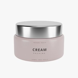 cosmetic cream model