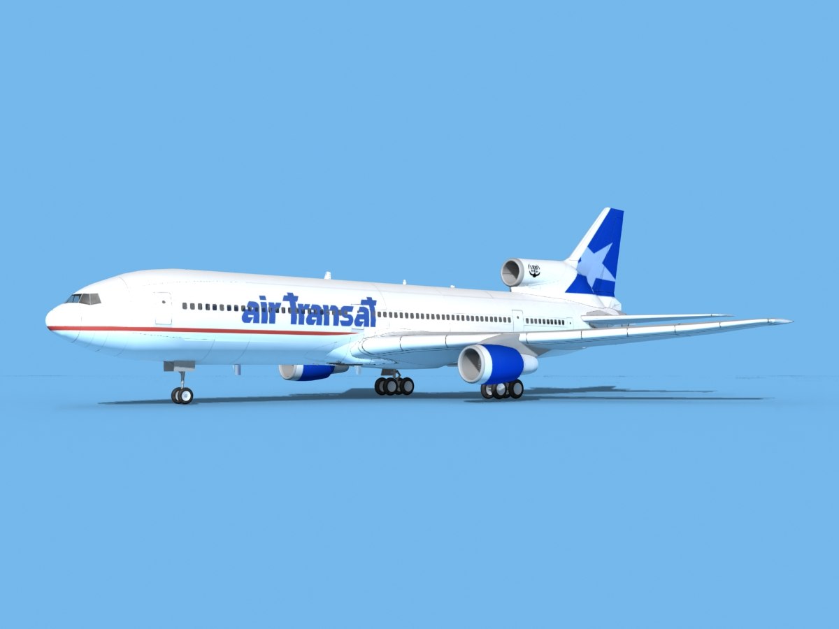 Lockheed l-1011-10 air 3D model - TurboSquid 1488852