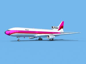 L-1011 TriStar 3D Models for Download | TurboSquid