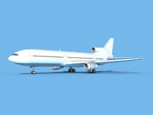 L-1011 TriStar 3D Models for Download | TurboSquid
