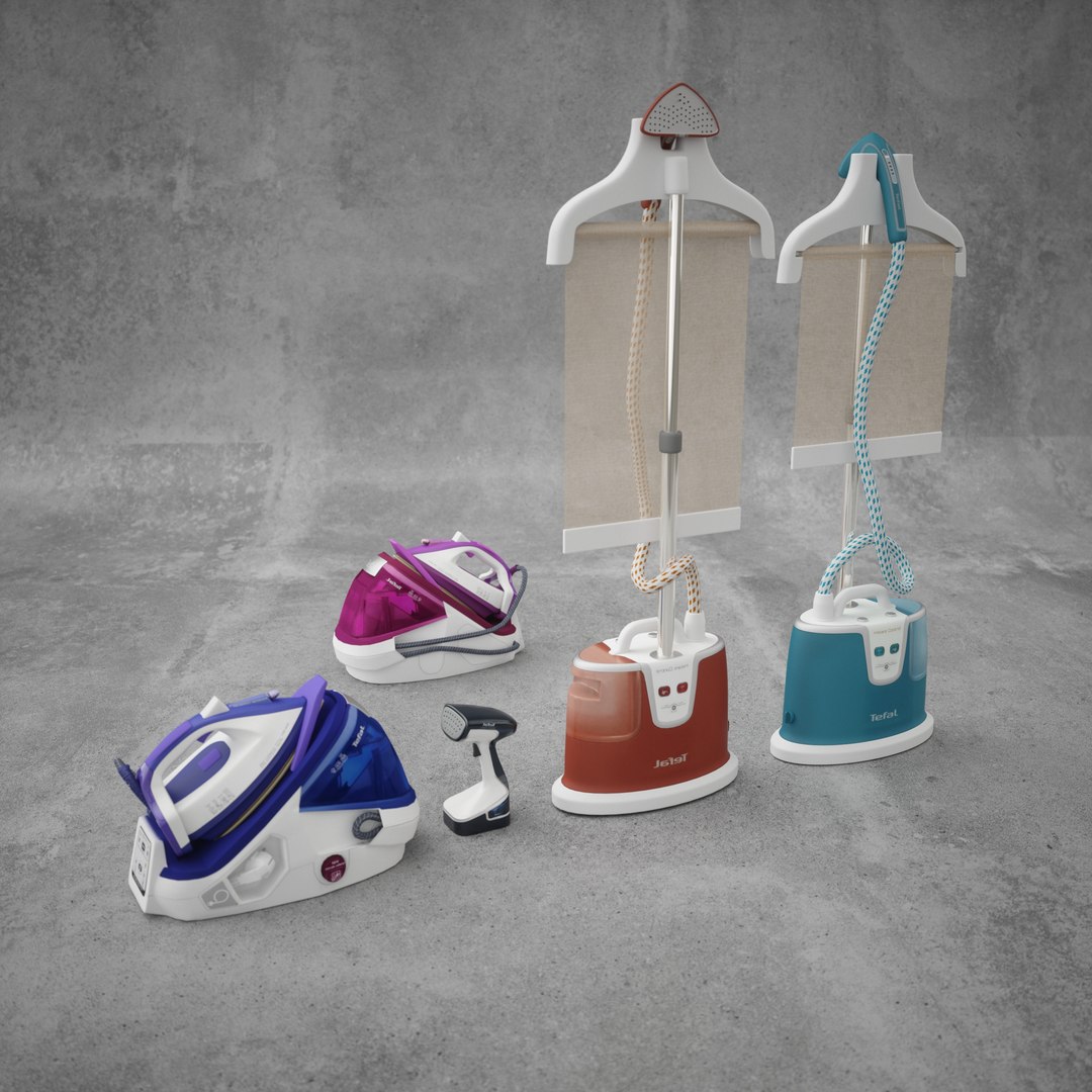 Tefal steamer steam generator 3D model TurboSquid 1489154