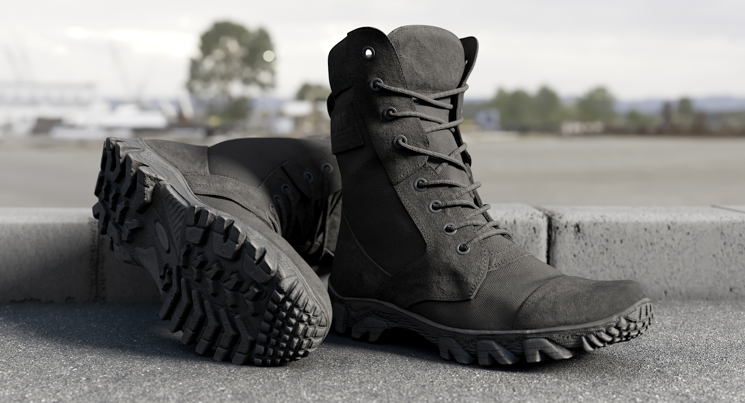 military uniform equipment model