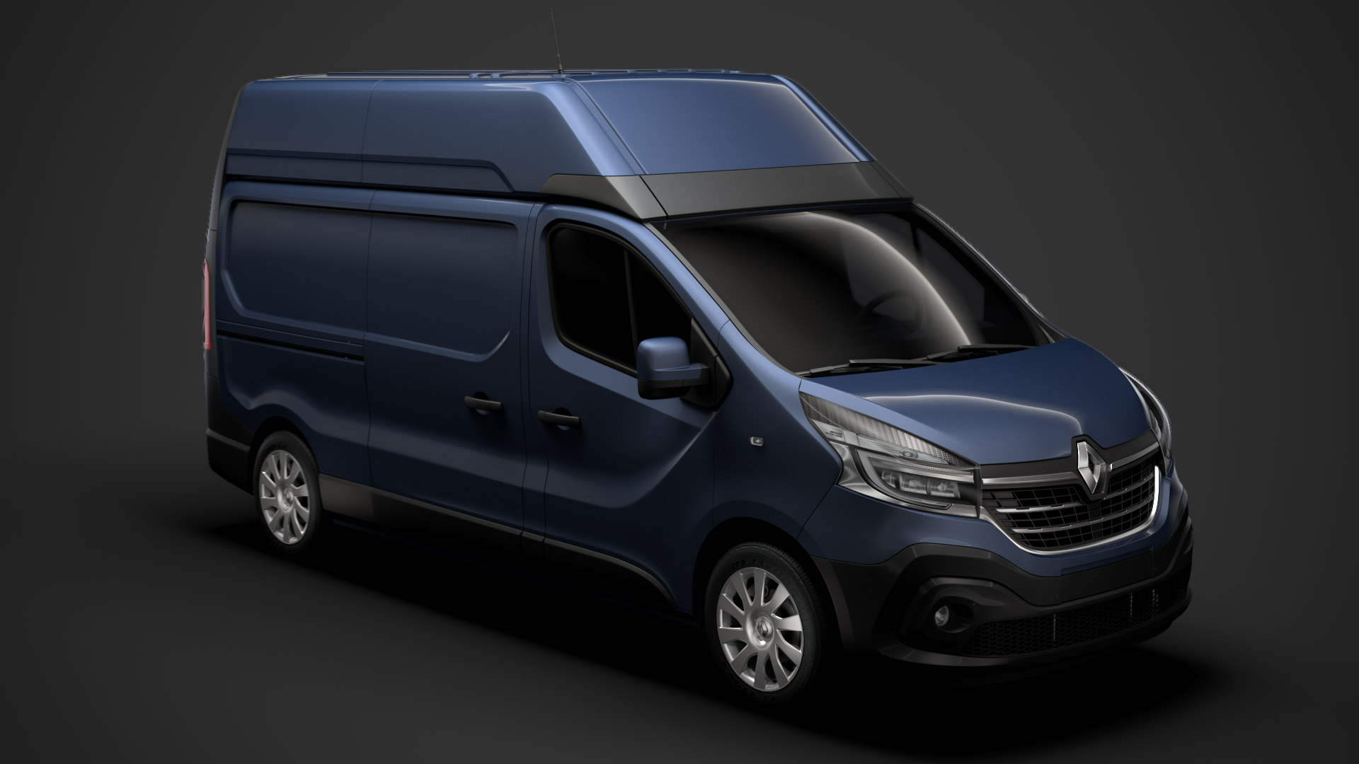 3D renault trafic van l2h2 - TurboSquid 1489461