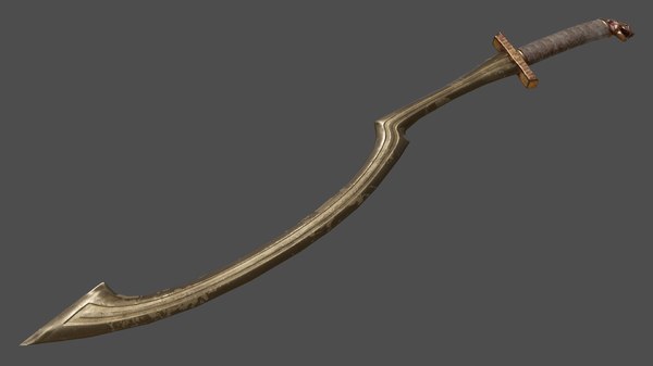 3D sword weapon khopesh model - TurboSquid 1489621