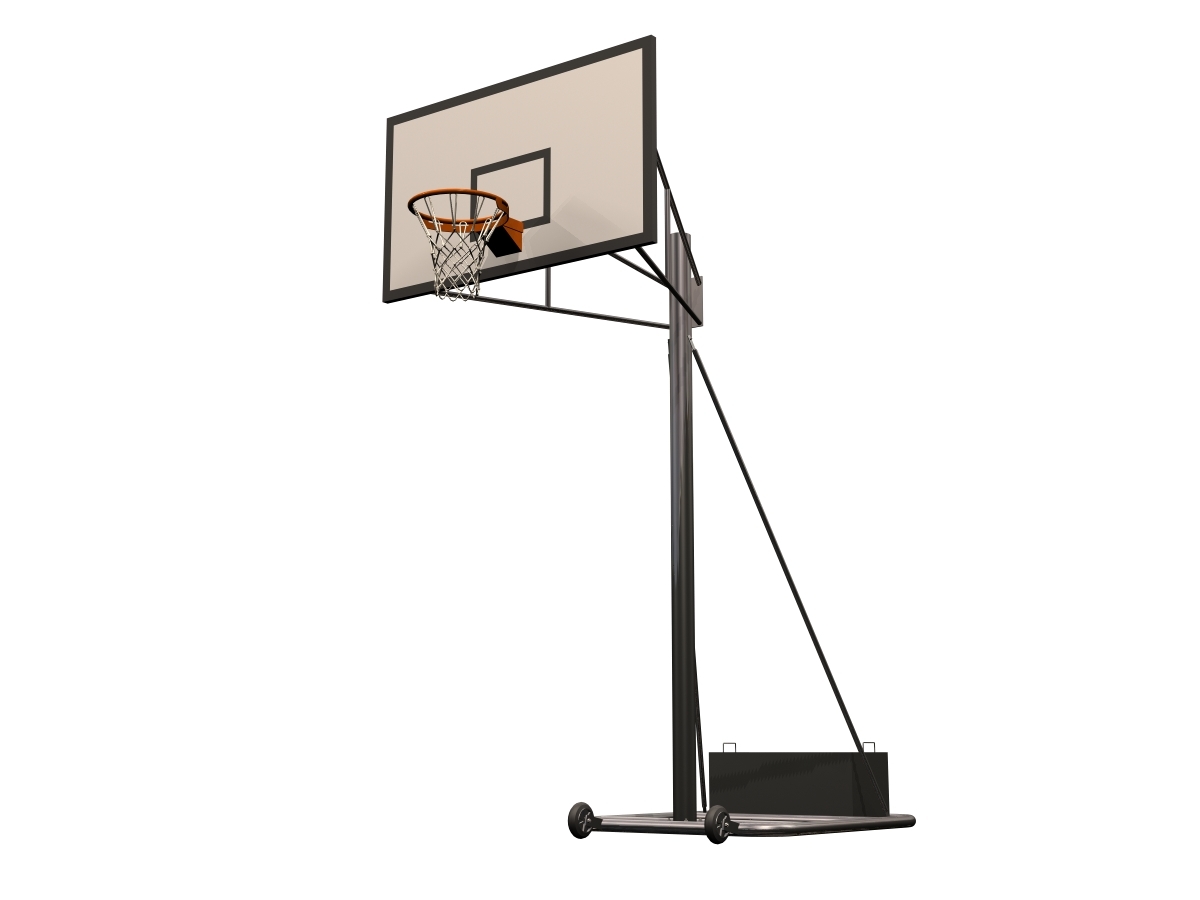 篮球架013d模型