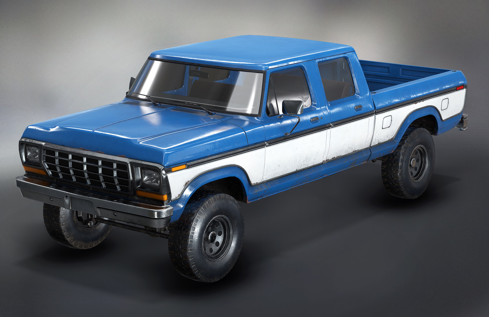 Pickup truck 3D model TurboSquid 1489839