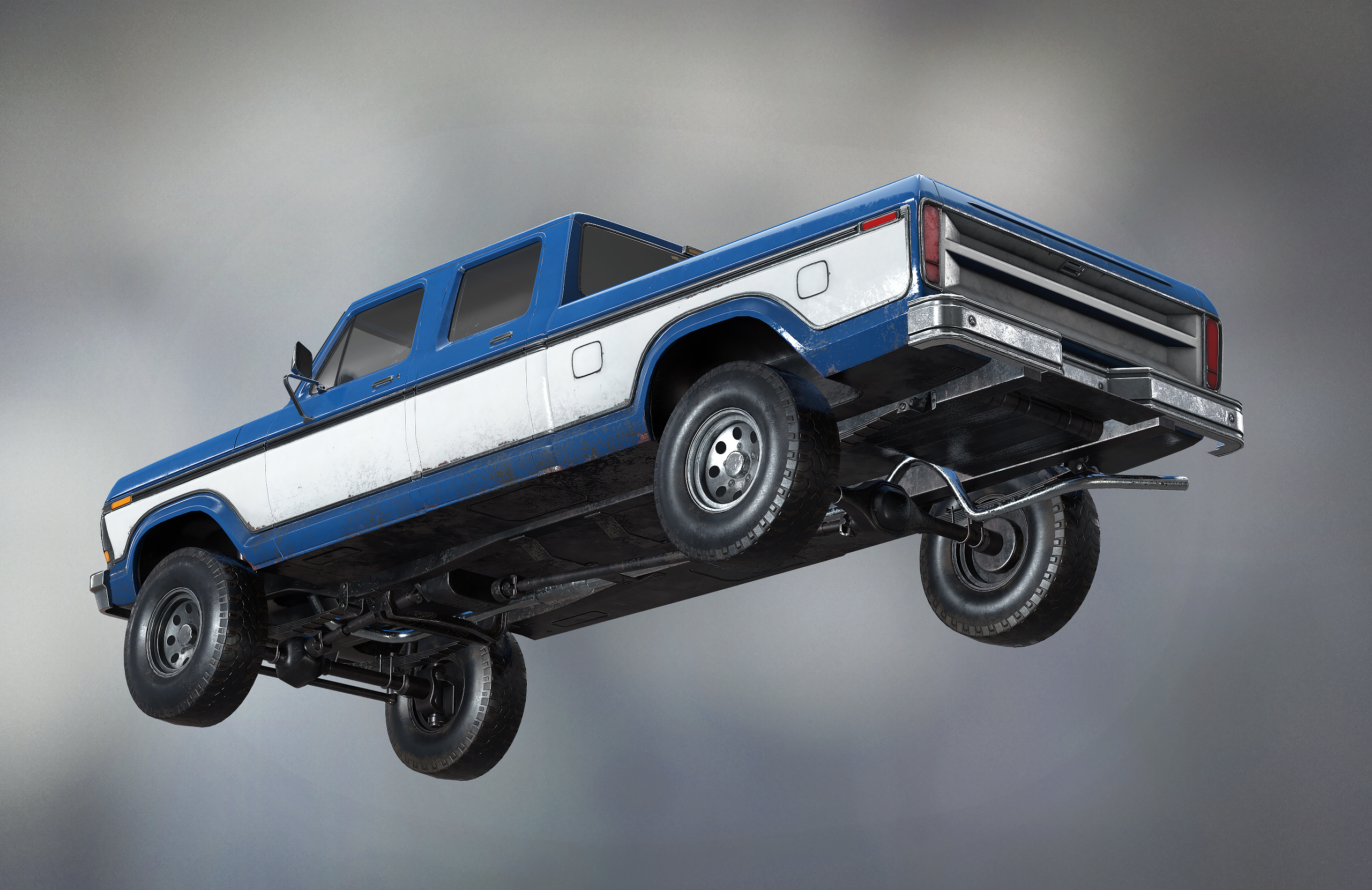 pickup truck 3d model