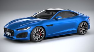 3D model f-type r coupe