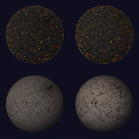 C4D Scifi Artificial Moon Shader_002