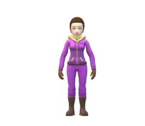 avatar female 3D model