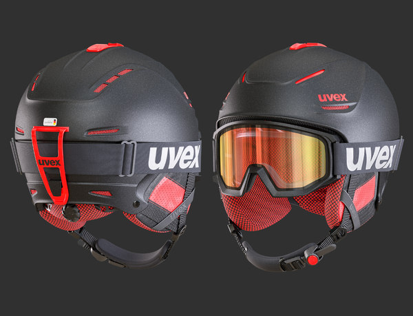 Uvex Ski Helmets Goggles 3d Model Turbosquid 1490206