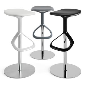 stool bar lox 3D model