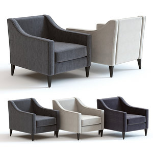 sofa chair hogarth armchair 3D model