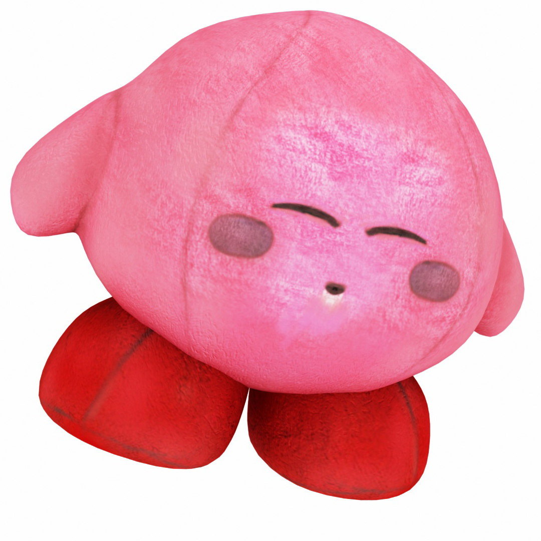 Pink plush 3D model - TurboSquid 1490615