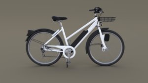 electric bicycle 3D model