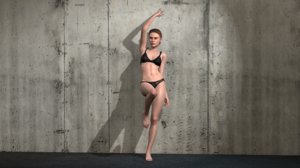 female resolution dress 3D model