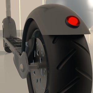 electric scooter 045 diamond 3D