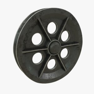 pulley guiding wheel 3D model