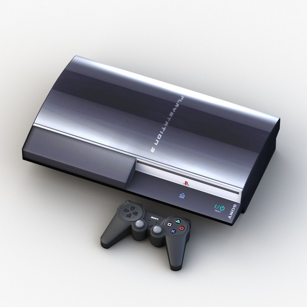 Sony playstation 3 3D model - TurboSquid 1490972