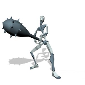 Fighter hard injury hard damaged