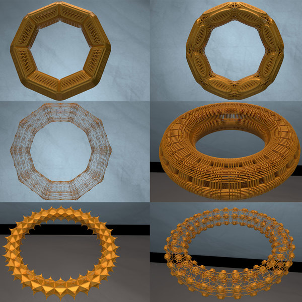 3D model pack complex shapes