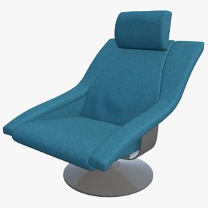 chair seat furniture 3D