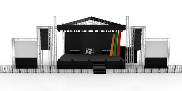 3d stage model