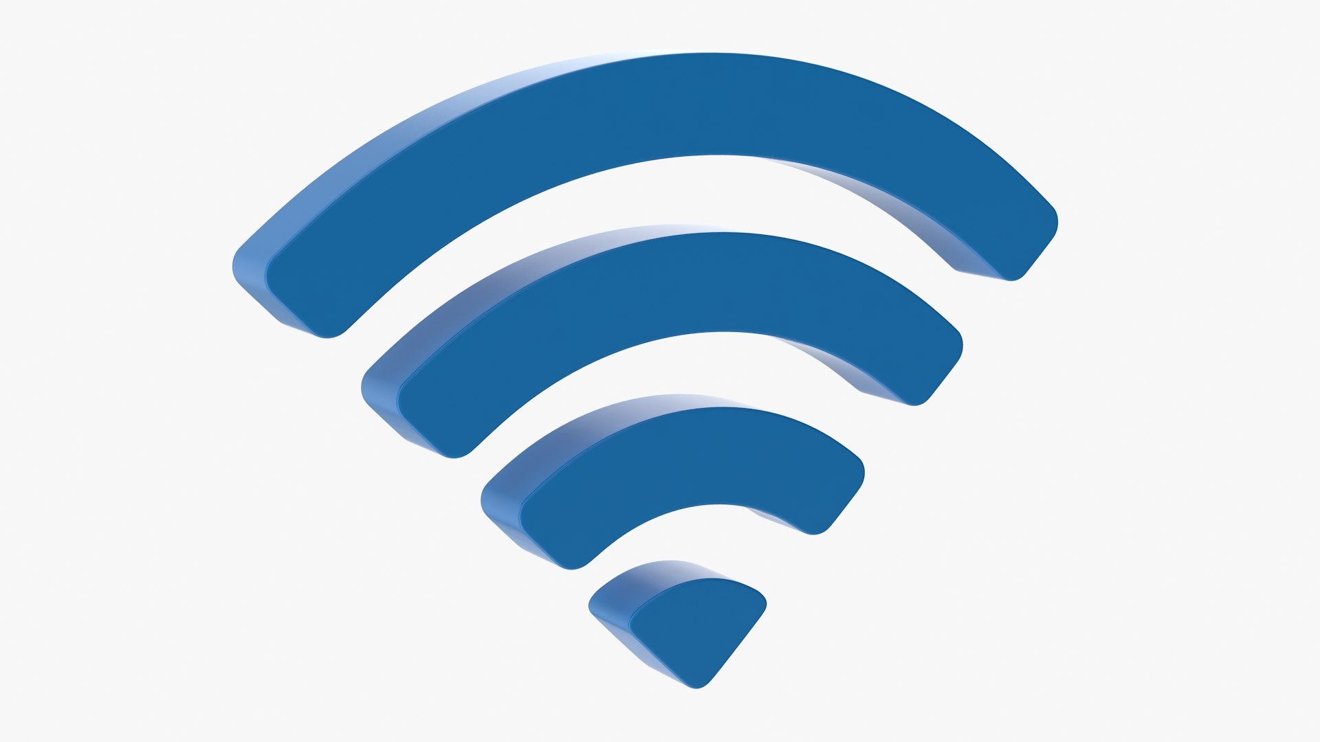 3d Wifi Symbol Model Turbosquid 1491780