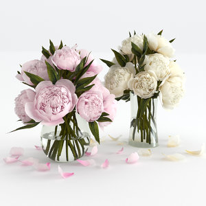 bouquet decor 3D model