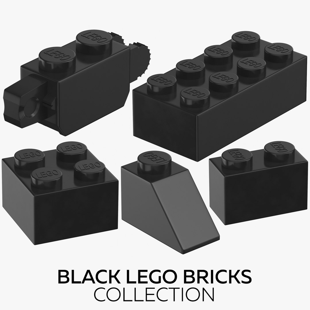 black lego storage