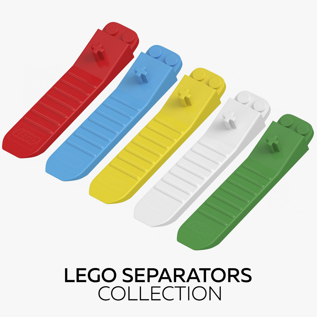 blue lego separator