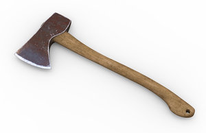3D old ax
