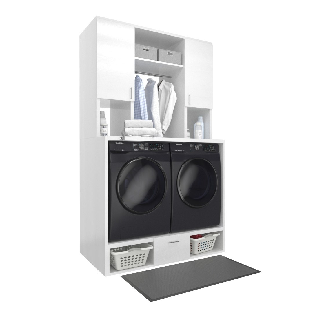 3D compact laundry model TurboSquid 1492396