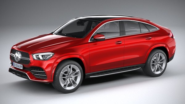 3d Model Mercedes Benz Gle Coupe Amg Turbosquid