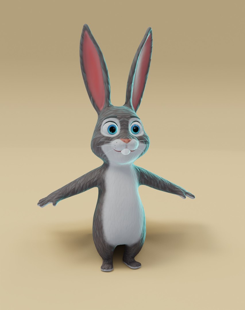 3D bunny animations - - TurboSquid 1492934