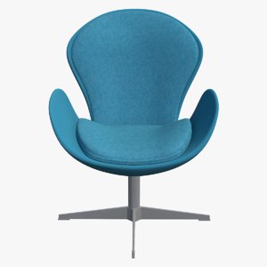 3D model chair seat furniture